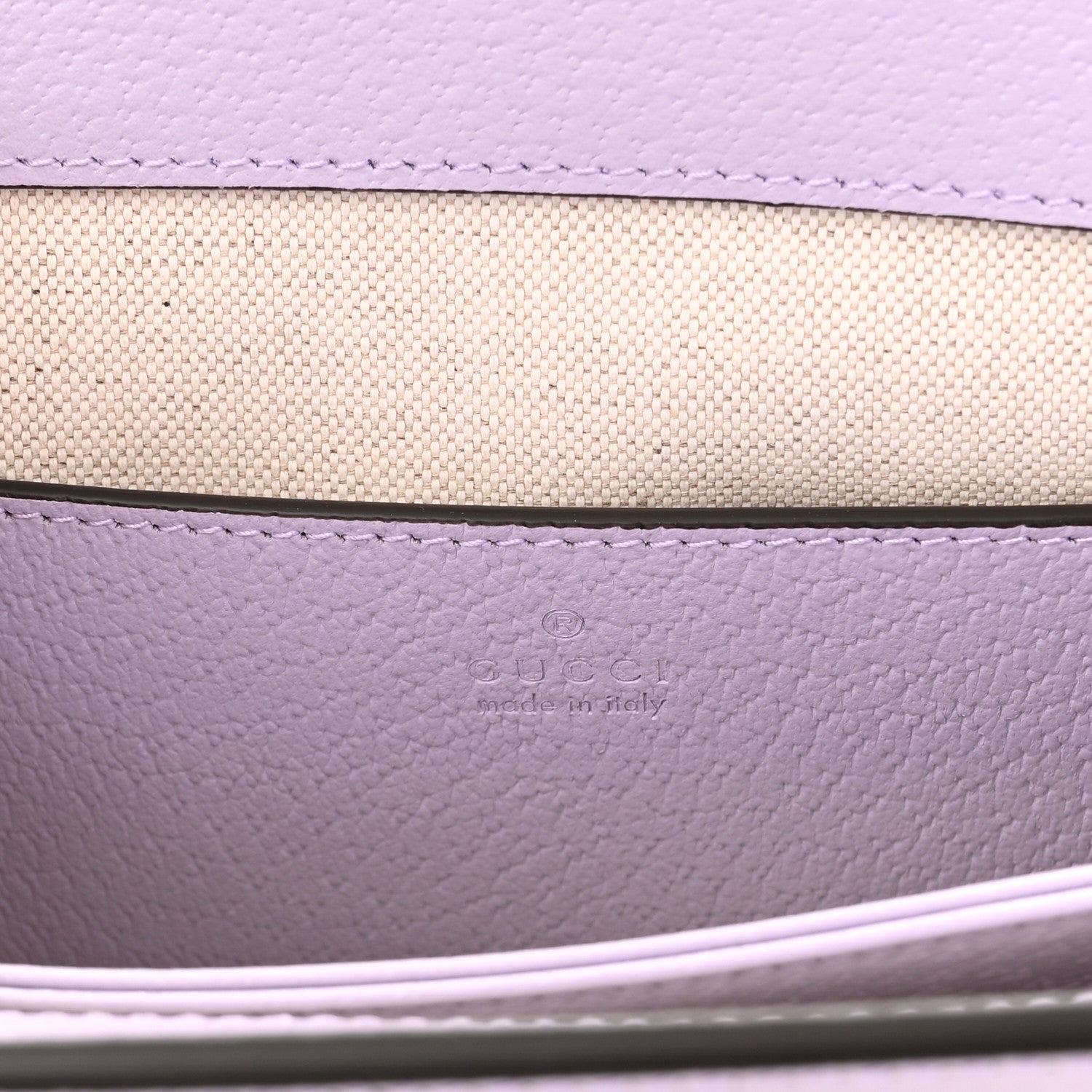 Gucci Monogram Jumbo GG Textured Dollar Calfskin Small Ophidia Chain Shoulder Bag Beige Lapis 6 of 10