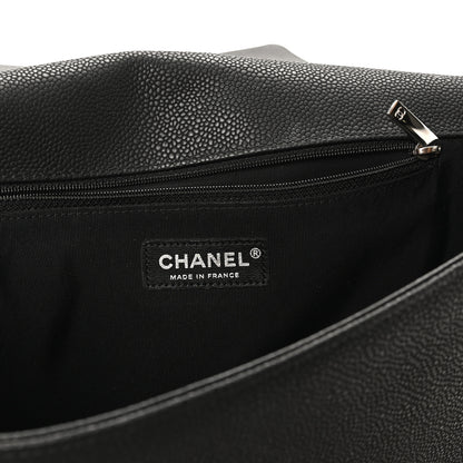 Chanel Caviar Quilted Large Boy Flap Black 6 of 10