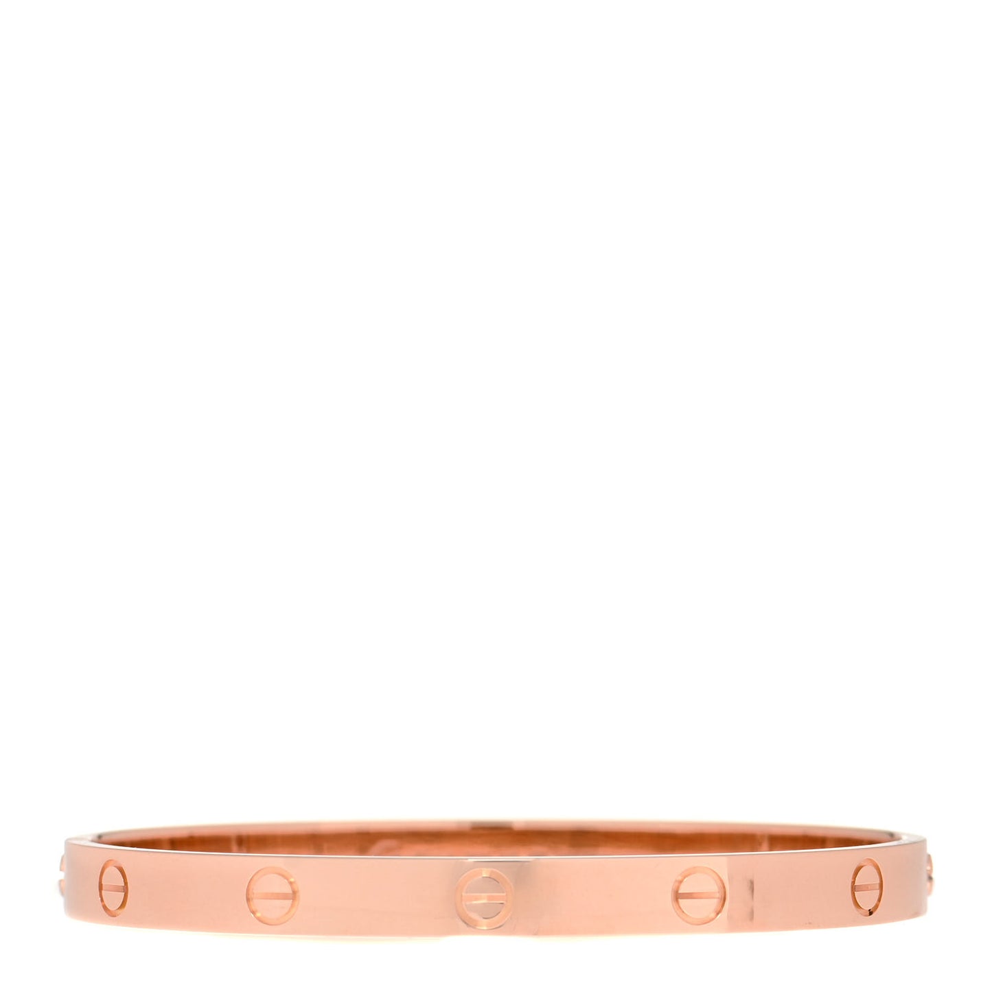 18K Pink Gold LOVE Bracelet 19