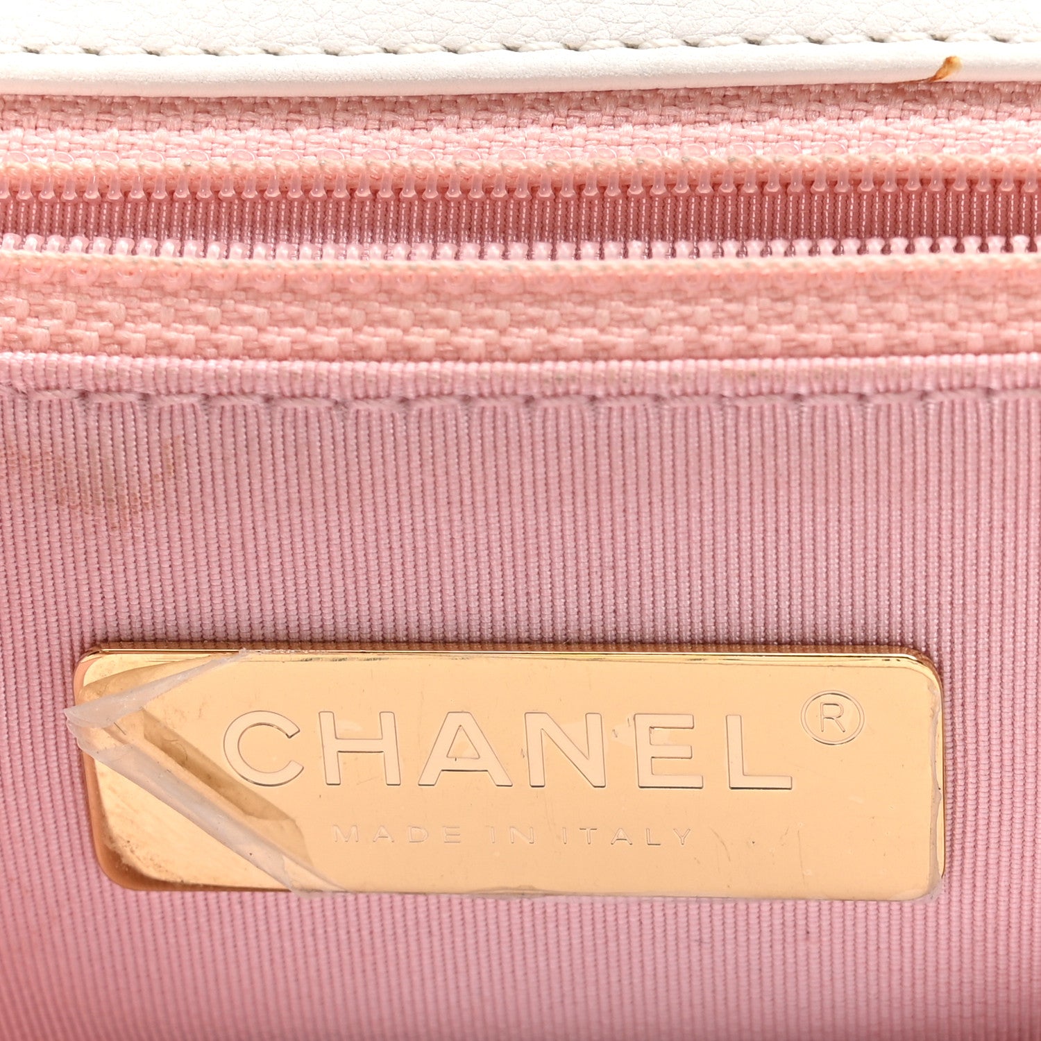 Chanel Calfskin Quilted Underline Flap White 6 of 10