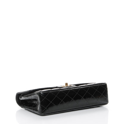 Chanel Patent Quilted Medium Double Flap Black 4 of 16