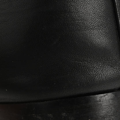 Chanel Lambskin Patent Cap Toe Ballerina Flats 39 Black 14 of 16