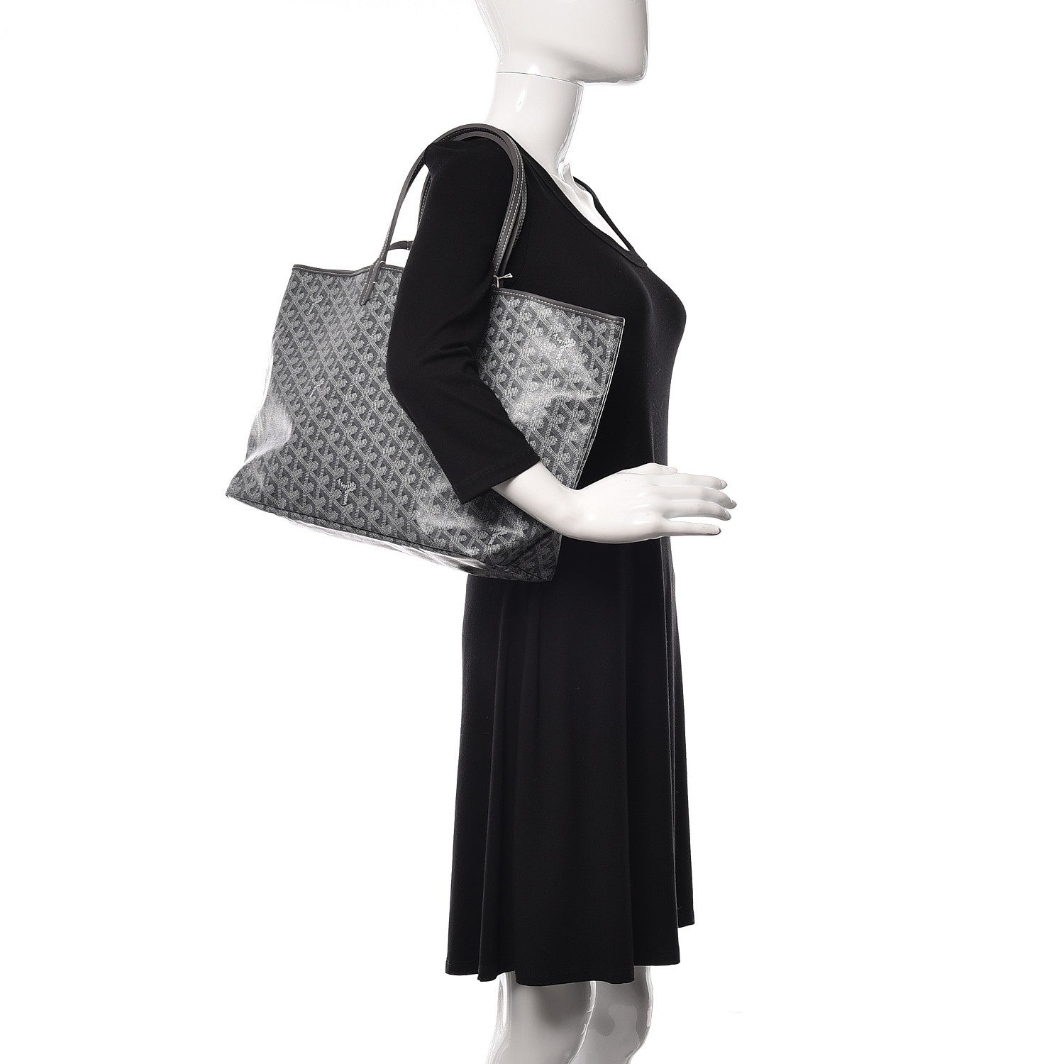 Goyard Goyardine Saint Louis PM Grey 2 of 11