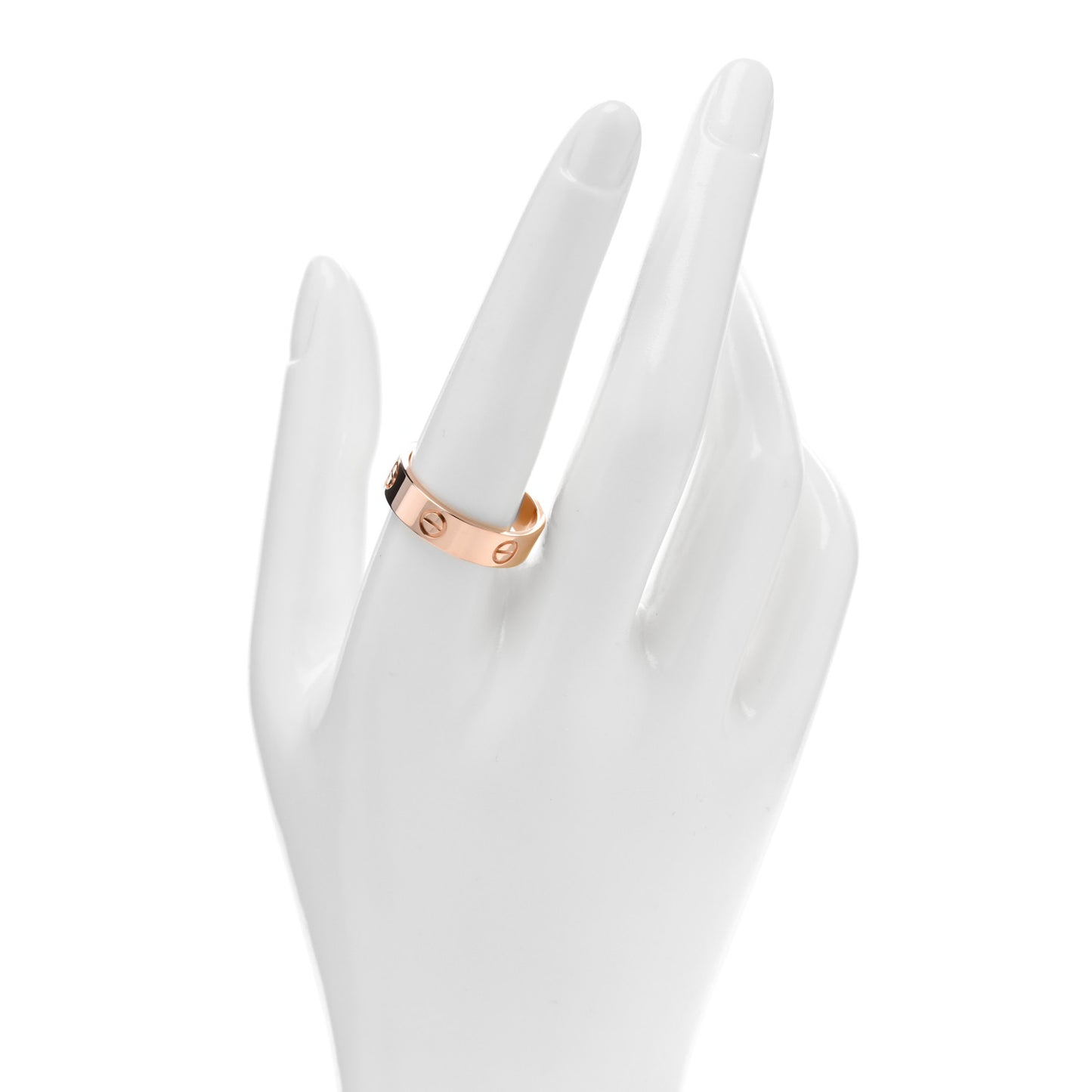 18K Pink Gold 5.5mm LOVE Ring 61 9.5
