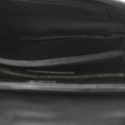 Saint Laurent Calfskin Y Quilted Monogram Toy Loulou Crossbody Bag Black 5 of 11