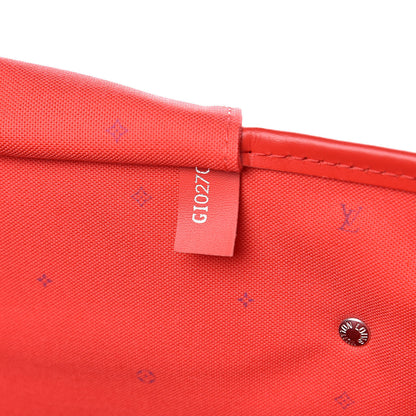 Louis Vuitton Monogram Escale Neverfull MM Rouge 7 of 10