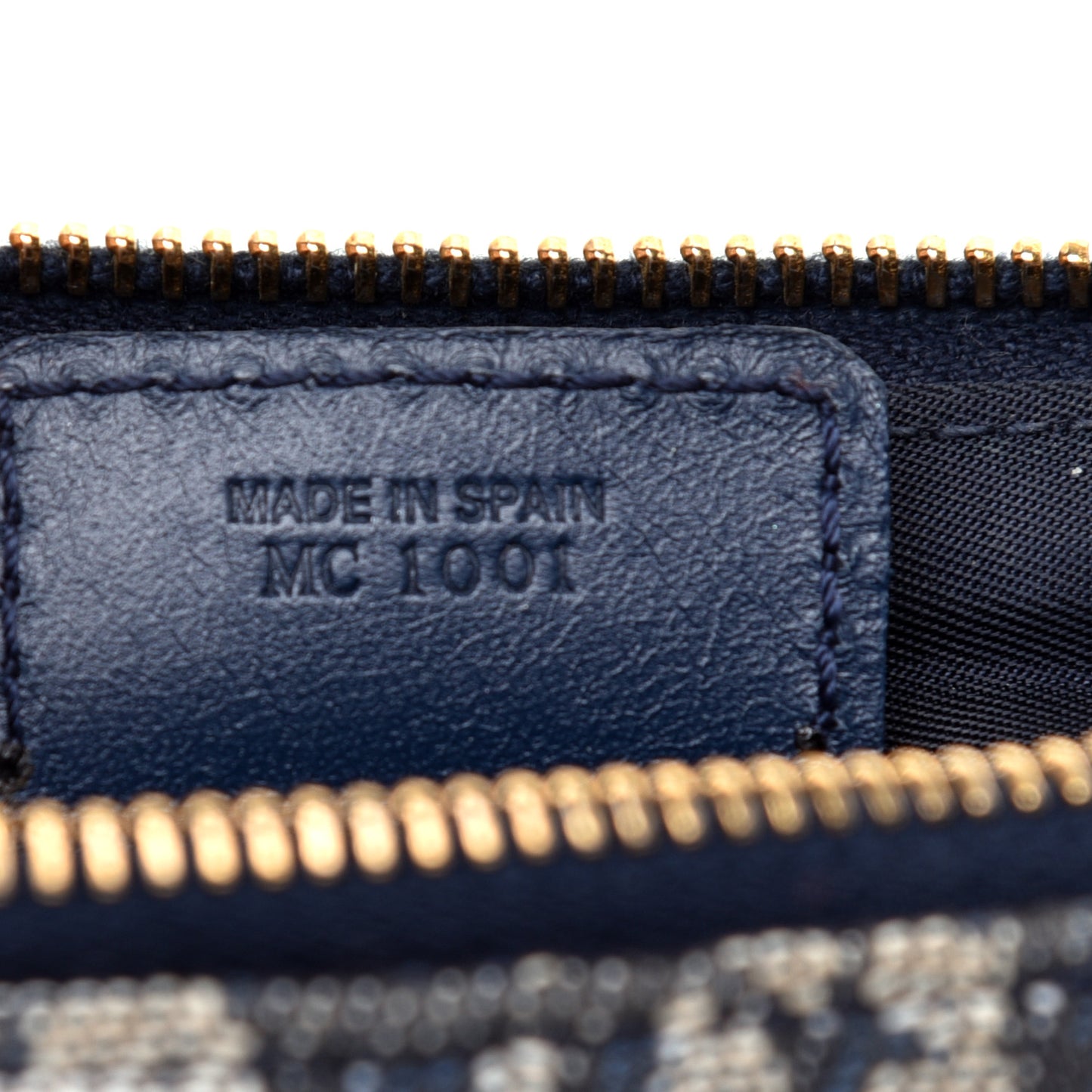 Monogram Mini Saddle Pochette Navy