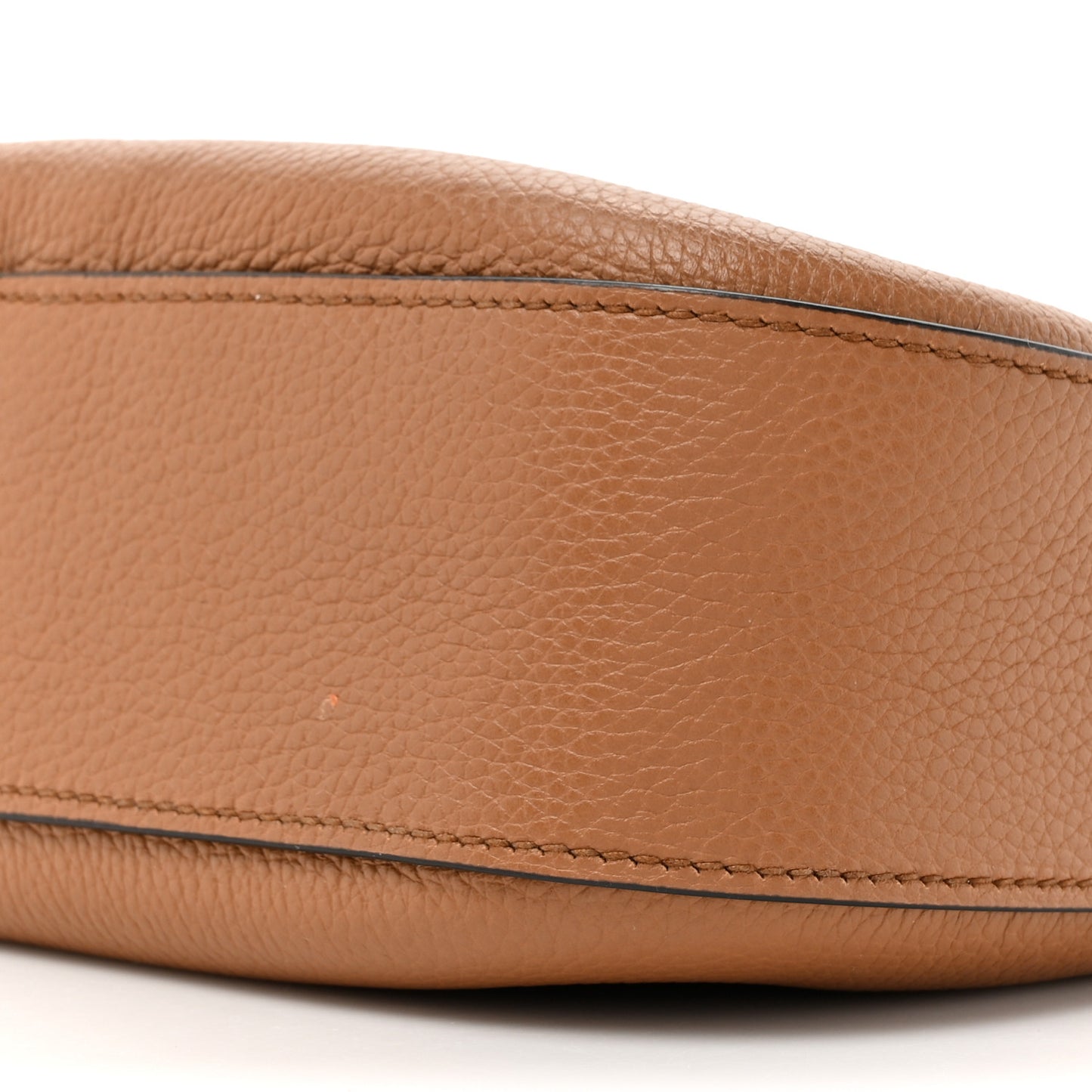 Vitello Phenix Small Zippered Messenger Hobo Cammeo