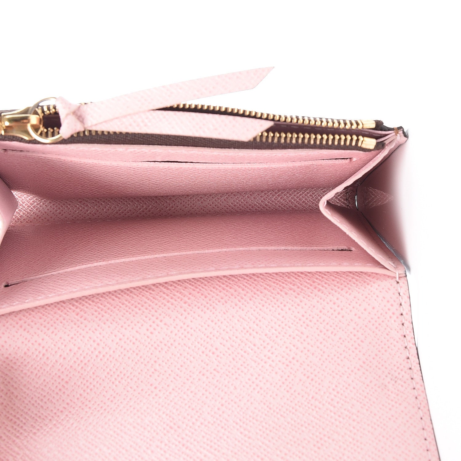 Louis Vuitton Damier Ebene Rosalie Coin Purse Rose Ballerine 5 of 8