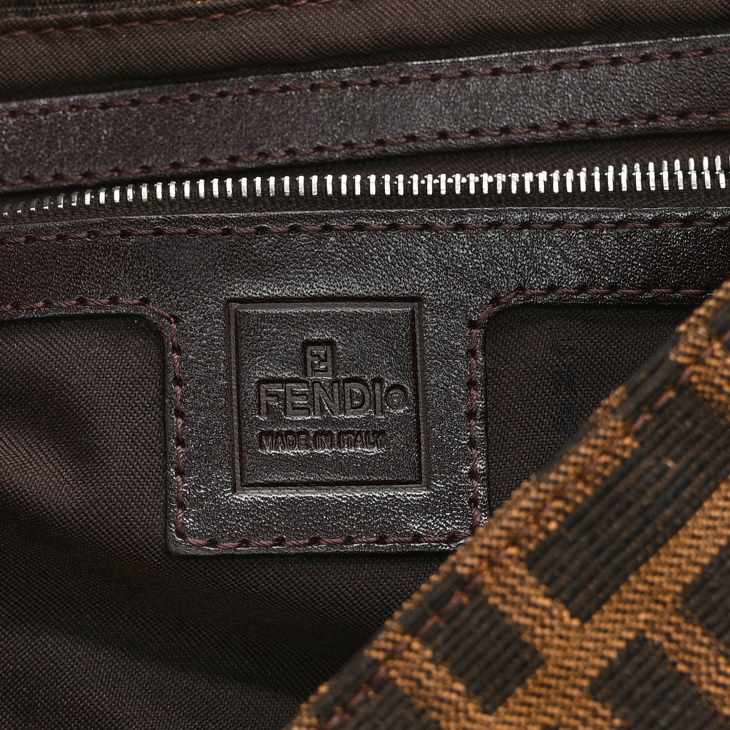 Fendi Zucca Baguette Tobacco 6 of 10