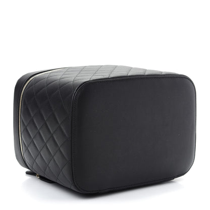 Chanel Caviar Quilted Large Vanity Pouch Black 4 of 9