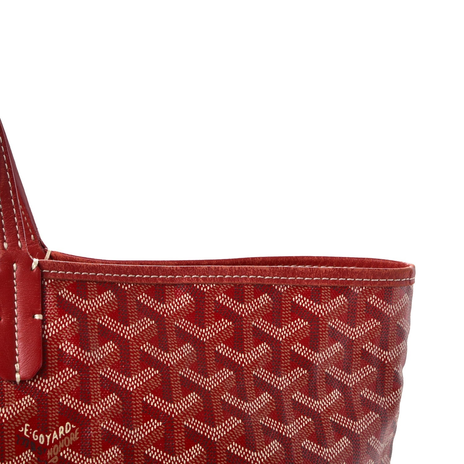 Goyard Goyardine Saint Louis GM Red 18 of 22