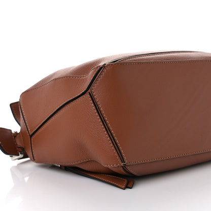 Loewe Calfskin Small Puzzle Bag Tan 9 of 10