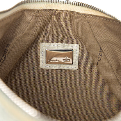 Fendi Zucchino Spalmati Forever Pochette White 5 of 11
