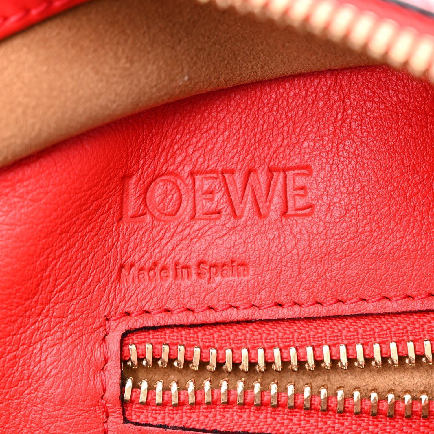 Loewe Calfskin Amazona 28 Primary Red 6 of 14