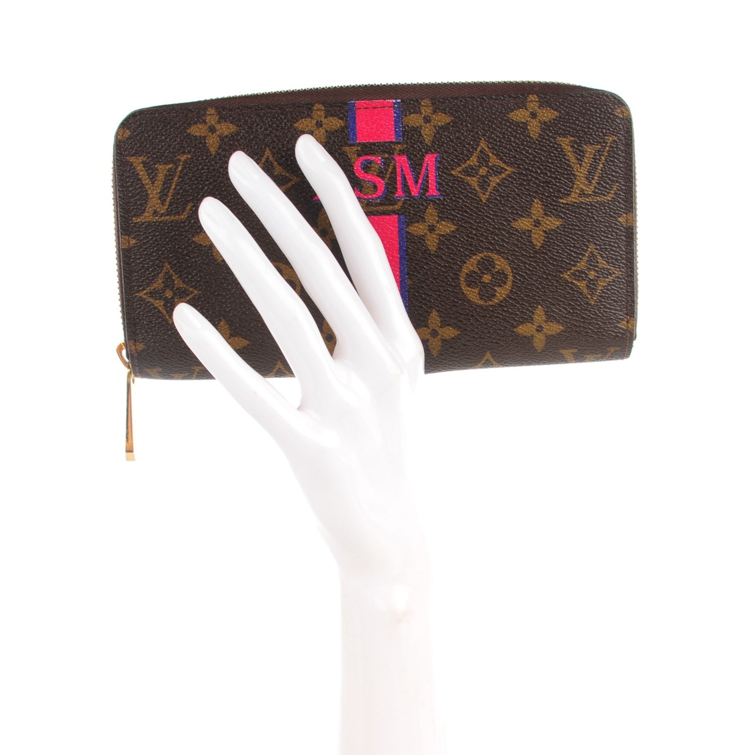 Louis Vuitton Monogram My LV Heritage Zippy Wallet Fuchsia Violet 2 of 7