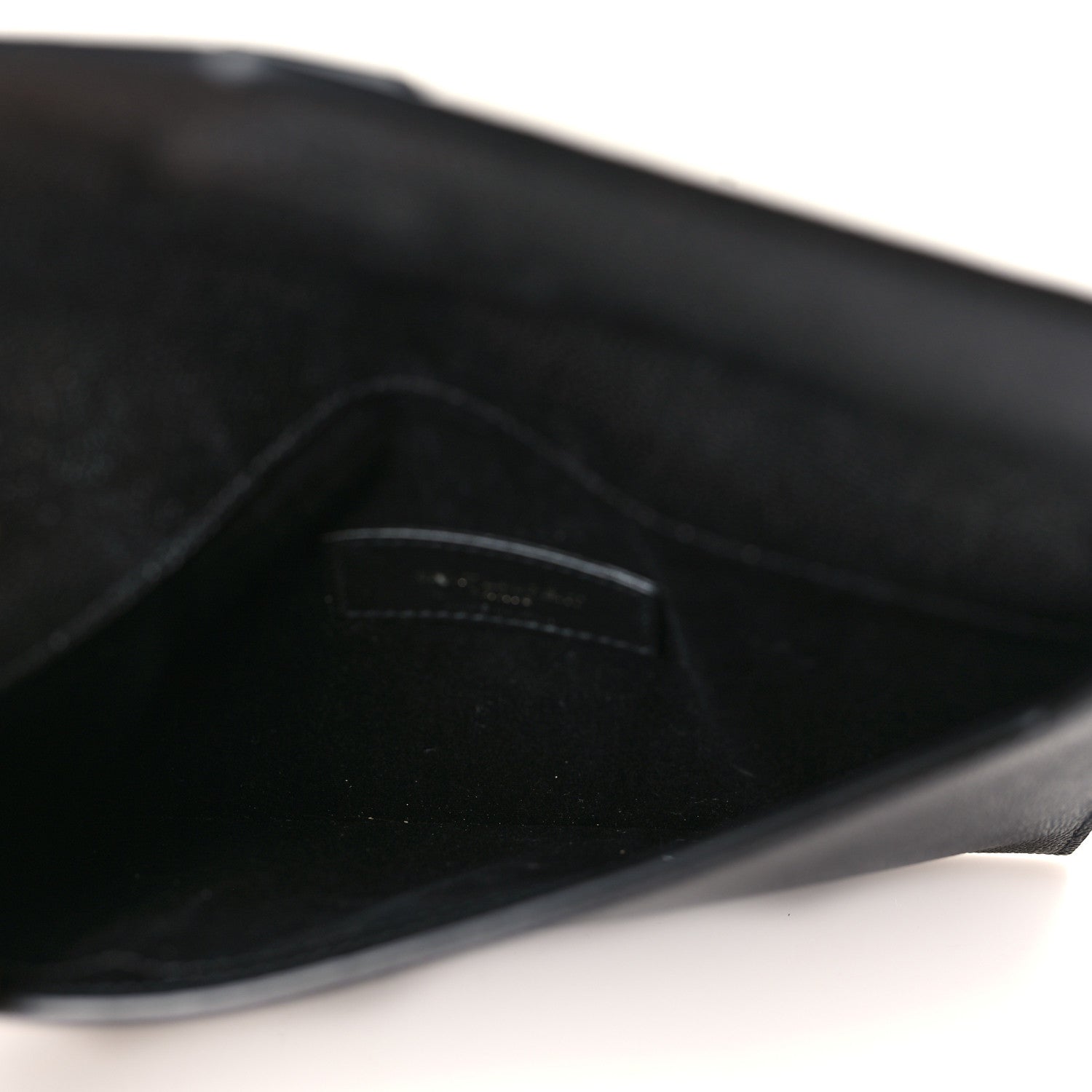 Saint Laurent Grain De Poudre Uptown Baby Pouch Black 5 of 6