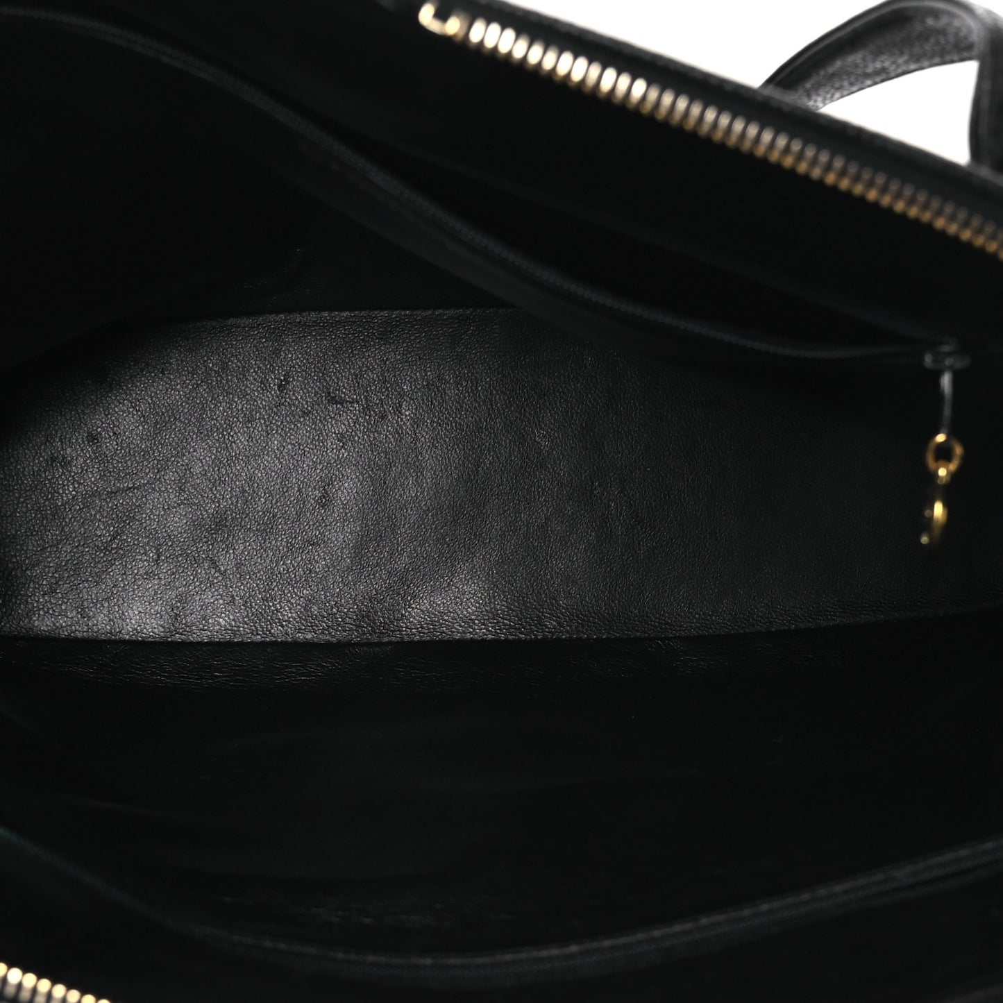 Caviar Large CC Shoulder Bag Black