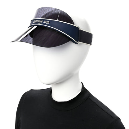 Christian Dior Oblique DiorClub V1U Sun Visor Blue 2 of 8