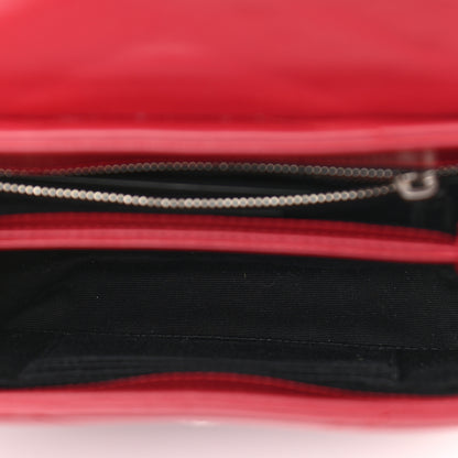 Saint Laurent Calfskin Y Quilted Monogram Toy Loulou Crossbody Bag New Lipstick 5 of 12