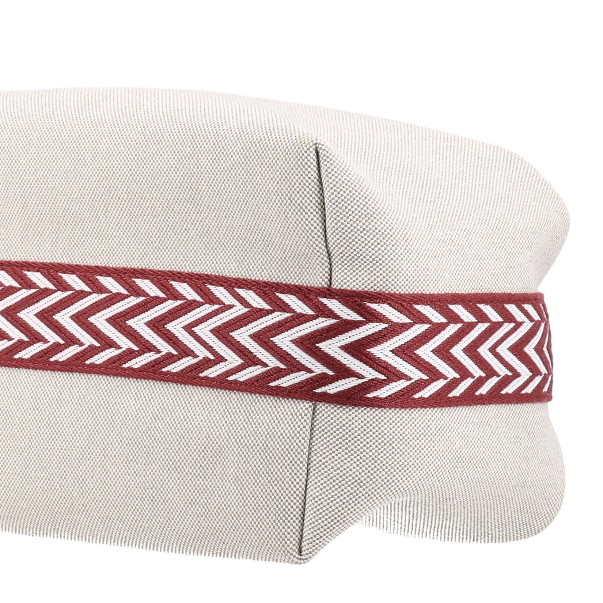 Canvas Large Bride-A-Brac Pouch Natural Rouge H