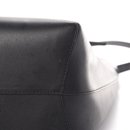 Mansur Gavriel Vegetable Tanned Calfskin Bucket Bag Black Ballerina 12 of 15