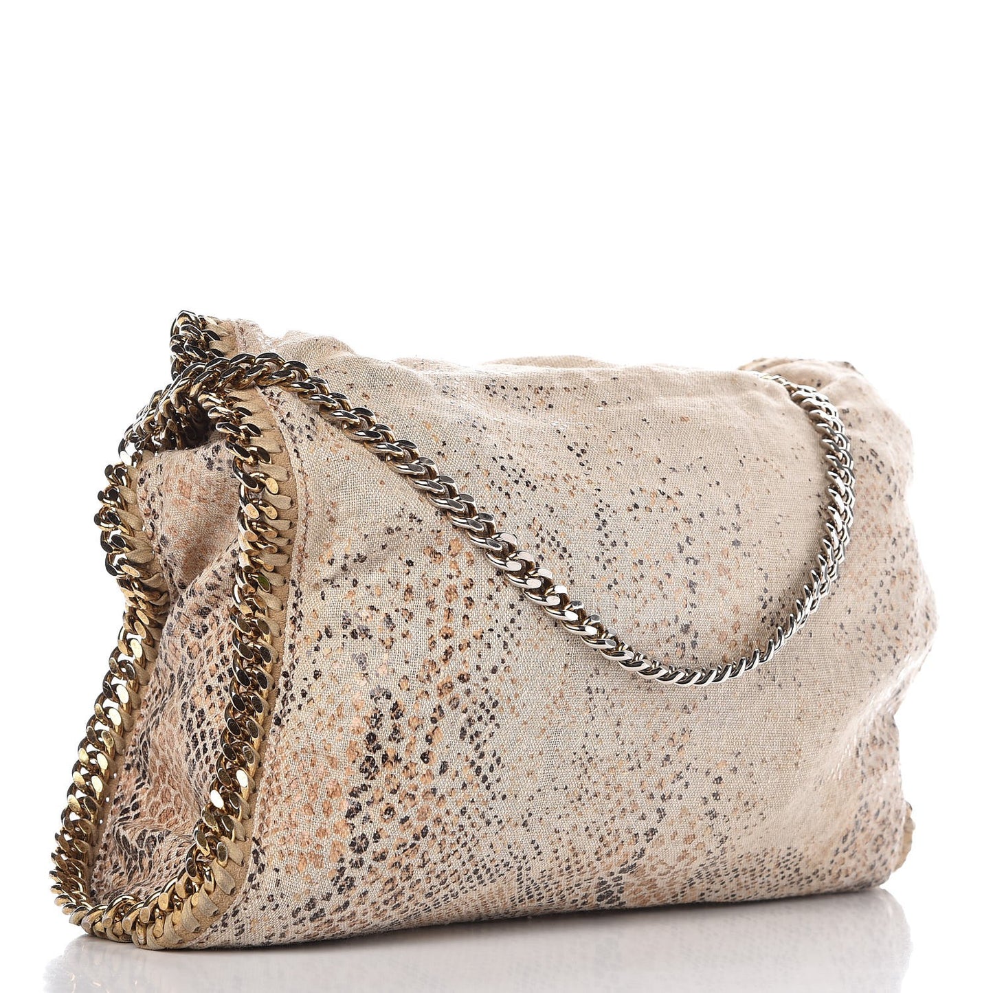 Linen Eco Python Print Falabella Tote