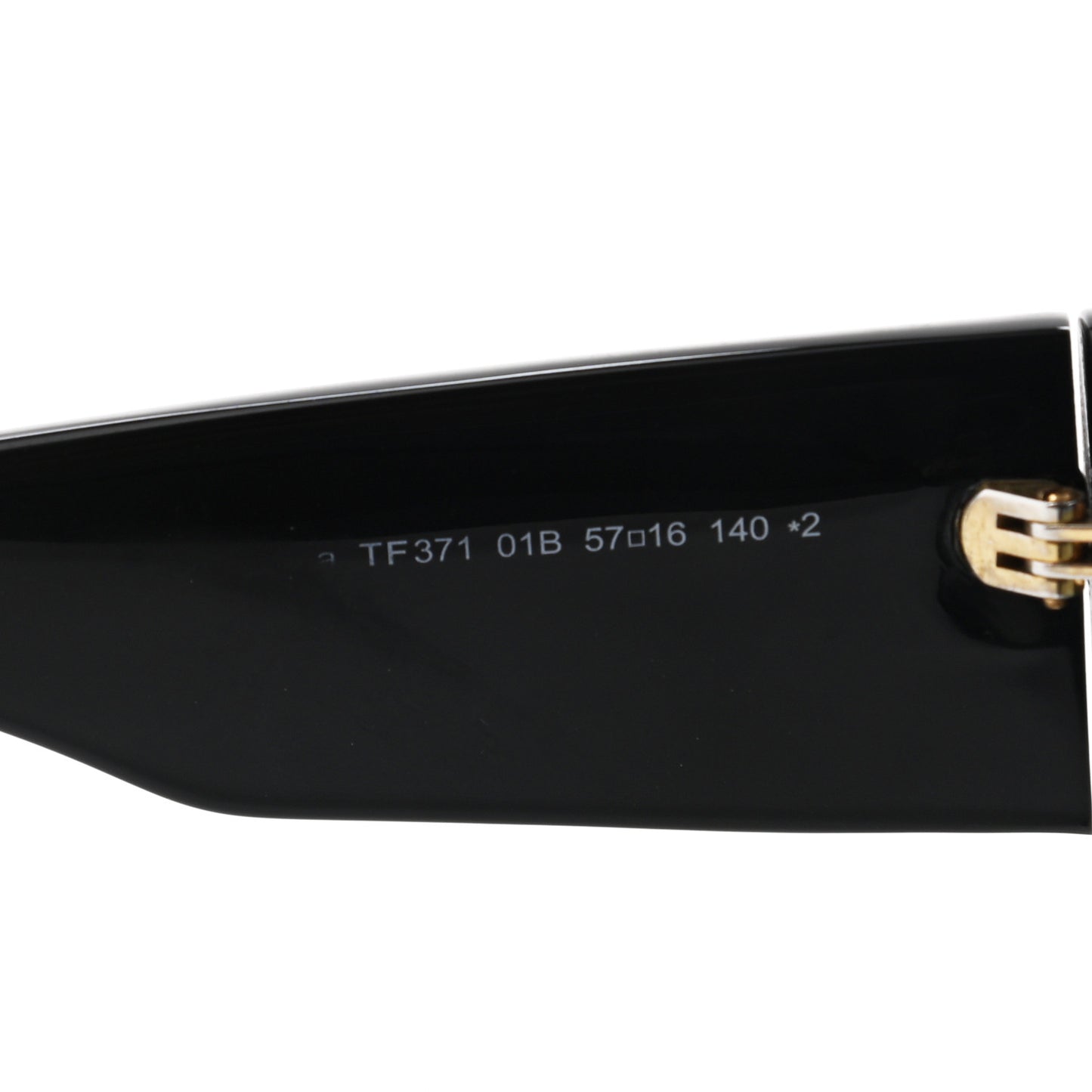 Acetate Anoushka Cat Eye Sunglasses TF371 Black