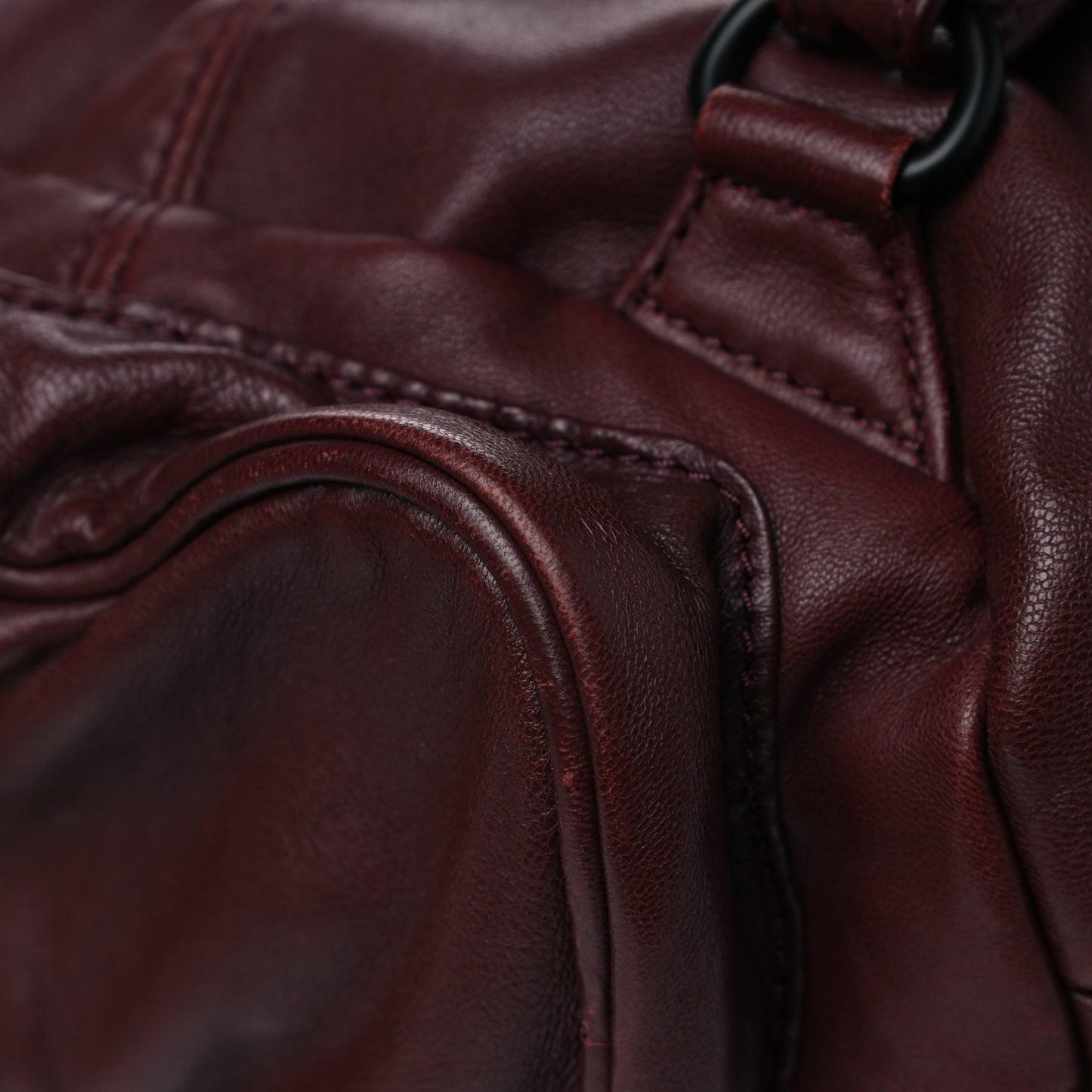 Lambskin Marti Backpack Burgundy