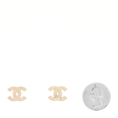 Chanel Metal CC Earrings Gold 2 of 4