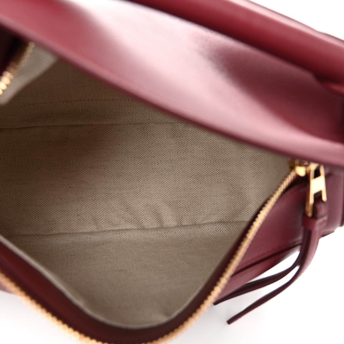 Calfskin Small Puzzle Bag Wine