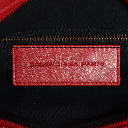 Balenciaga Agneau Classic Hardware Town Rouge Cardinal 7 of 13