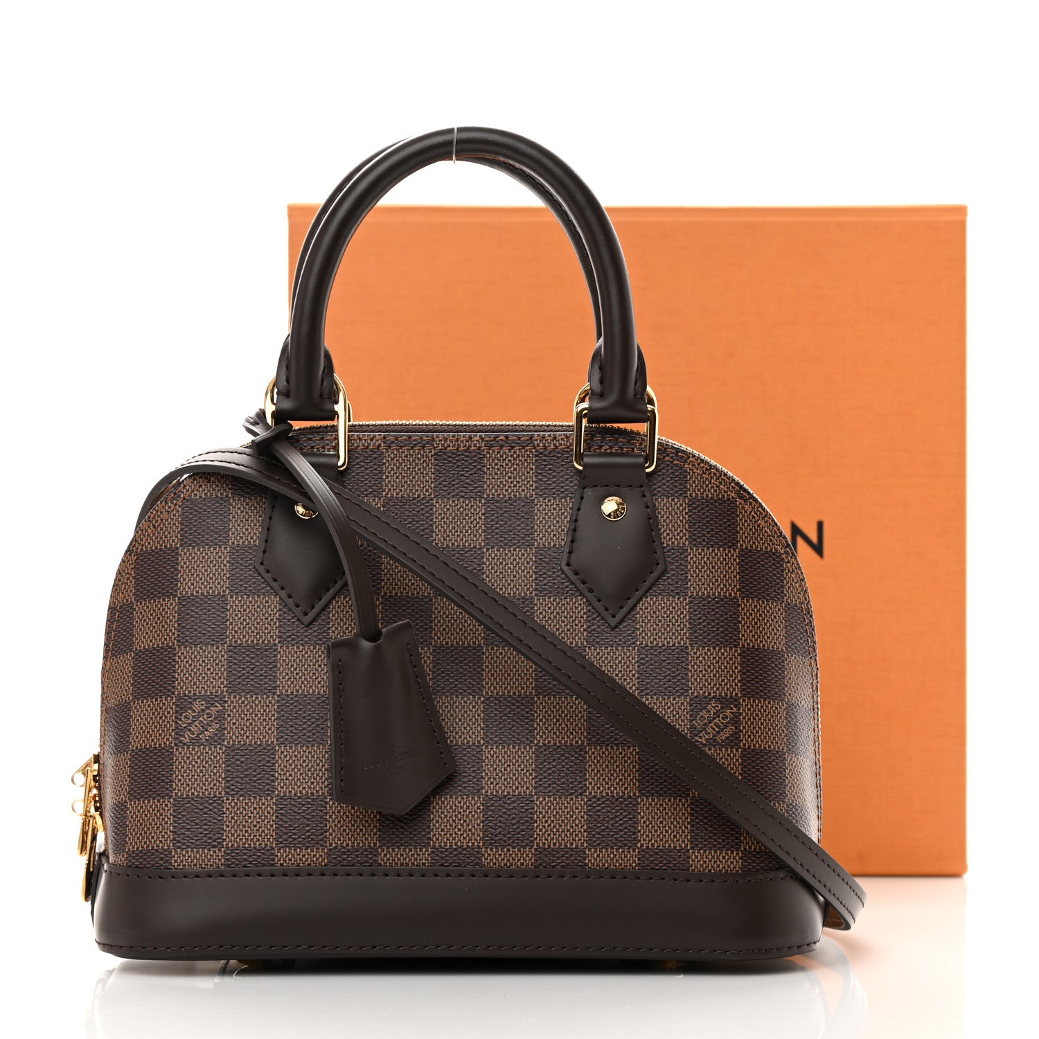 Louis Vuitton Damier Ebene Alma BB 12 of 12