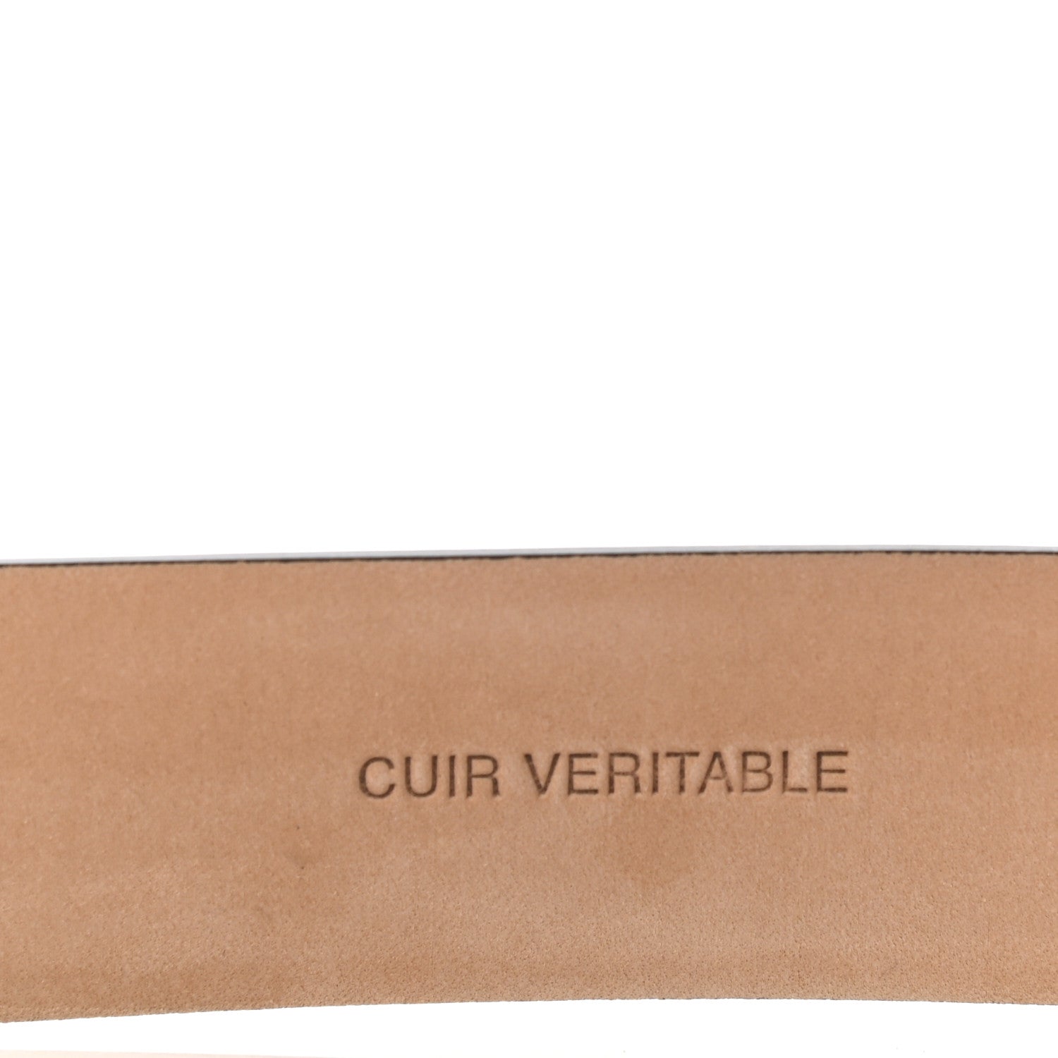 Chanel Calfskin Belt 95 38 Black 7 of 7