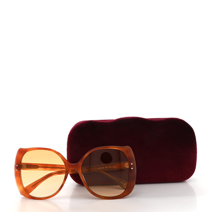 Gucci Acetate Sunglasses GG0472S Havana Orange 8 of 8