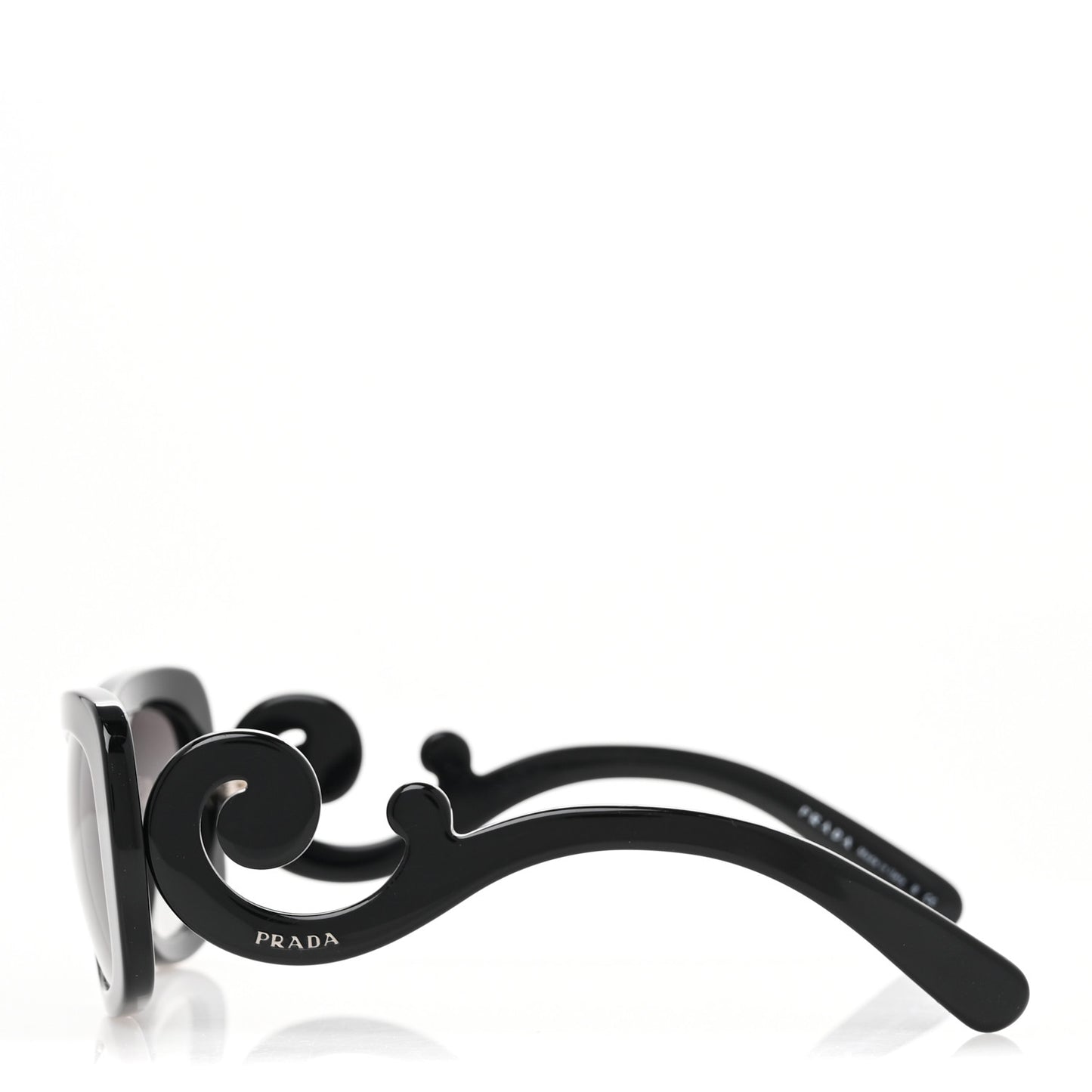 Acetate Baroque Sunglasses SPR 27O Black