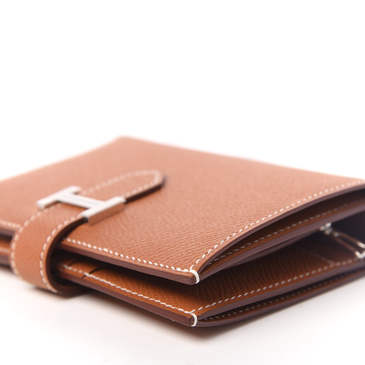 Epsom Bearn Compact Wallet Gold