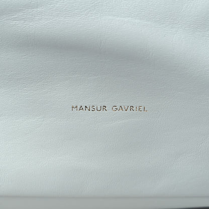 Mansur Gavriel Lambskin Cloud Clutch Seafoam 7 of 10