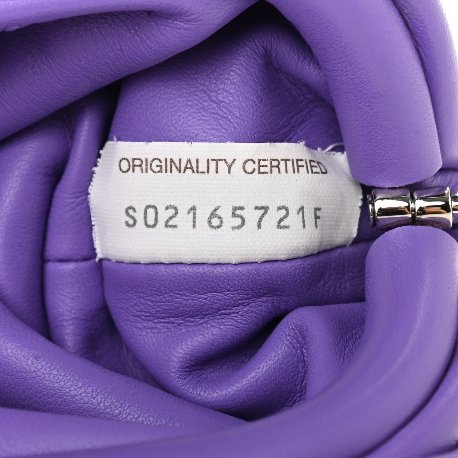 Bottega Veneta Butter Calfskin Coin Purse Purple 7 of 7