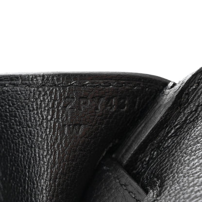 Hermes Togo Birkin 25 Black 7 of 11