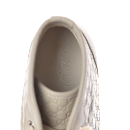 Gucci Microguccissima Womens High Top Sneakers 40 Off White 5 of 7