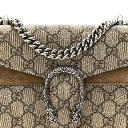 Gucci GG Supreme Monogram Mini Dionysus Shoulder Bag Taupe 8 of 14