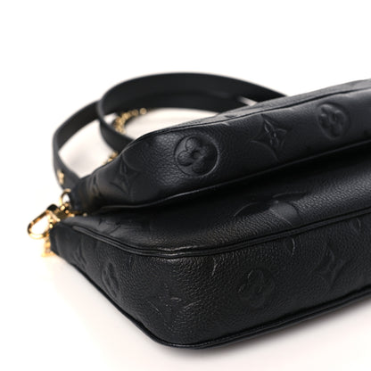 Louis Vuitton Empreinte Monogram Giant Multi Pochette Accessories Black 8 of 9