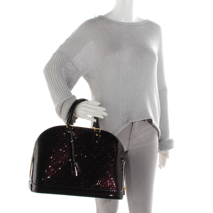 Louis Vuitton Vernis Alma GM Amarante 2 of 8