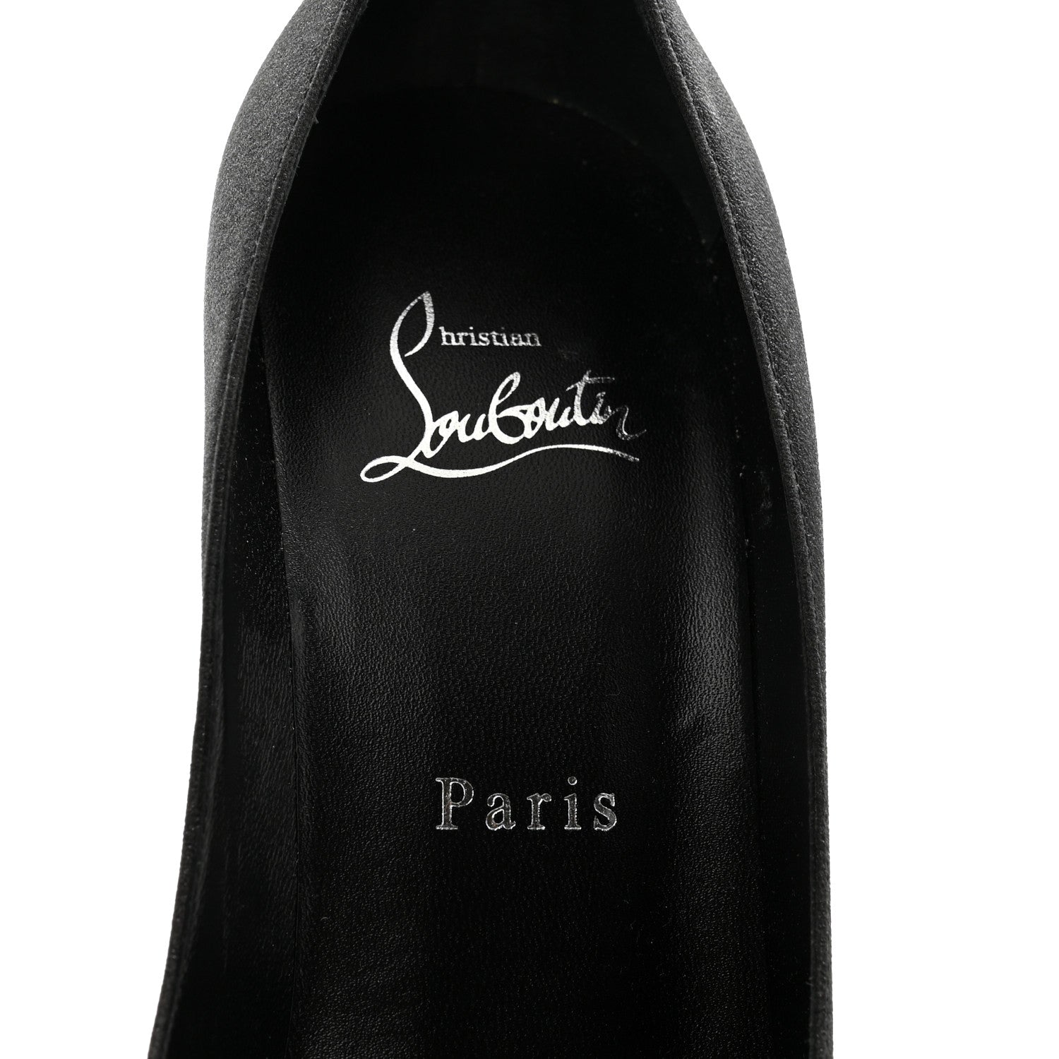 Christian Louboutin Glitter So Kate 120 Pumps 37.5 Black 5 of 10