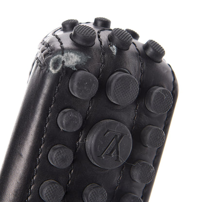 Louis Vuitton Calfskin Oxford Loafers 38 Black 10 of 10