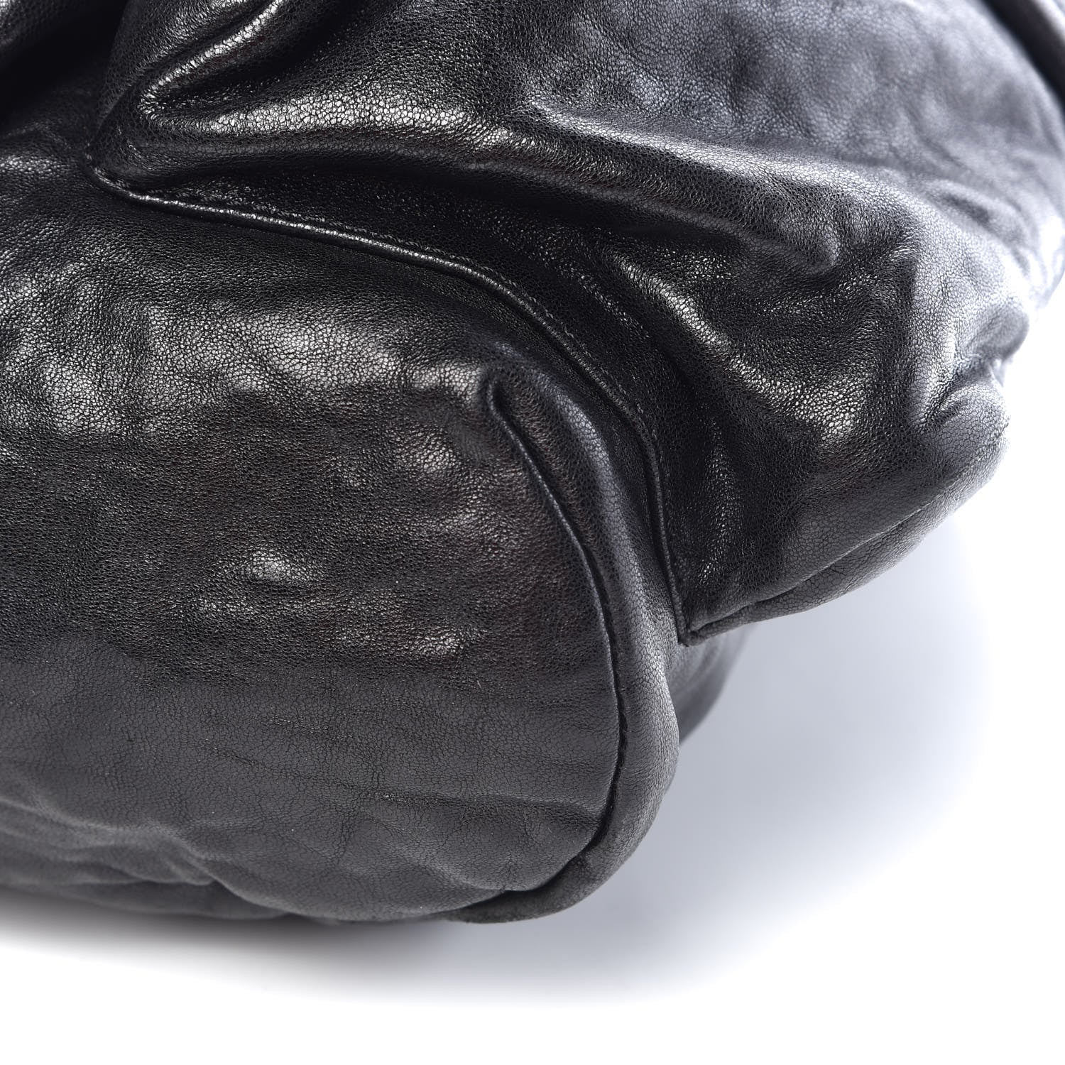 Givenchy Tumbled Sheepskin Top Handle Flap Bag Black 9 of 9