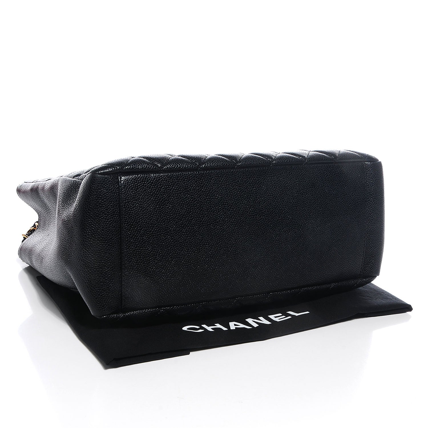 Chanel Caviar Grand Shopping Tote GST Black 4 of 7