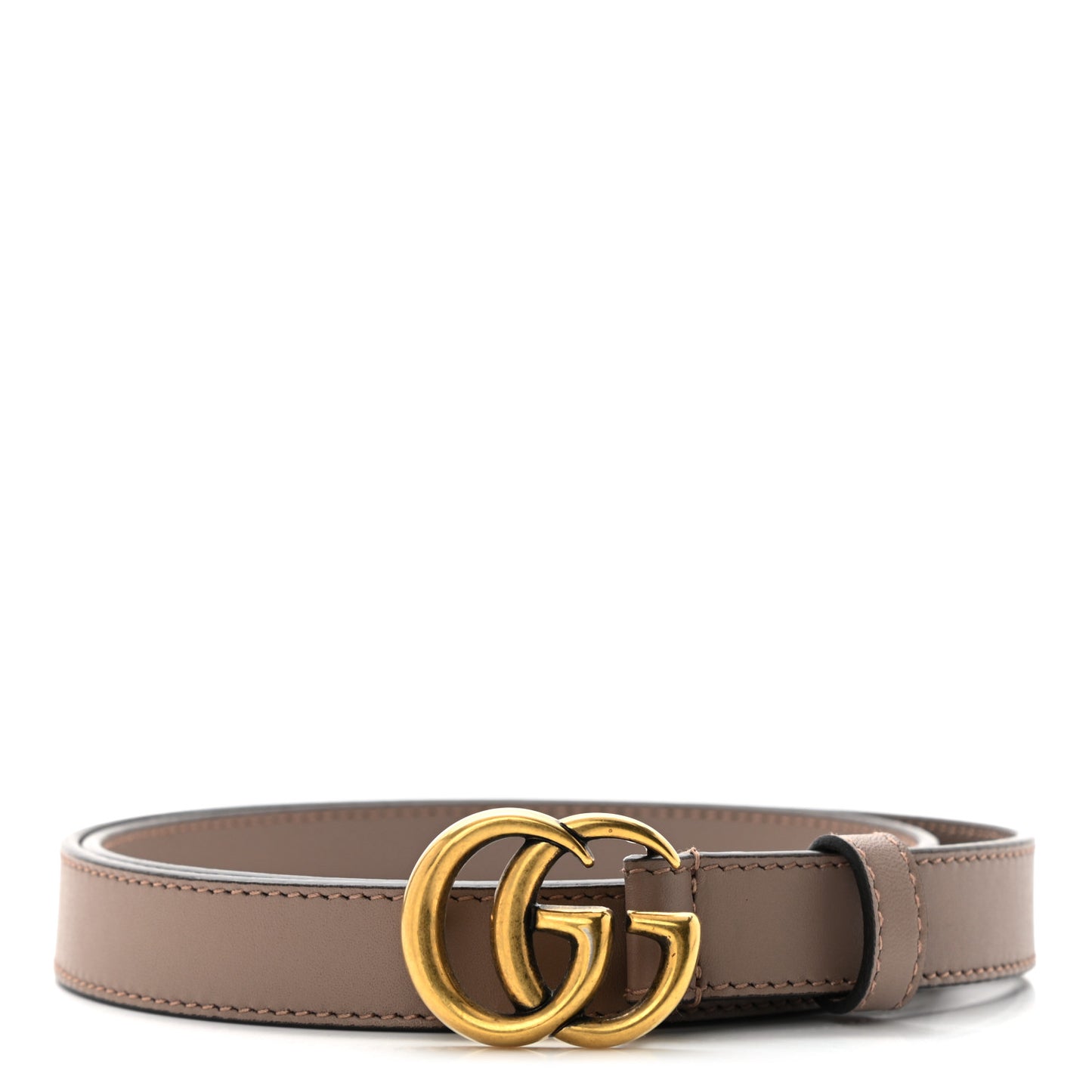 Calfskin Double G 20mm Belt 80 32 Porcelain Rose