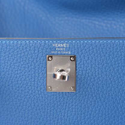 Hermes Taurillon Clemence Kelly Ado Backpack 22 Mykonos 7 of 26